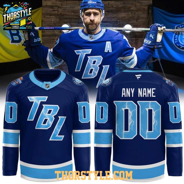 Tampa Bay Lightning 2026 Stadium Series Night Personalized Hockey Jersey