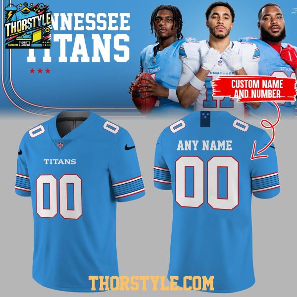 Tennessee Titans 2026 A New Chapter Begins Personalized Football Jersey