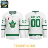 Toronto Marlies Happy St. Patrick's 2026 Day Personalized Hockey Jersey