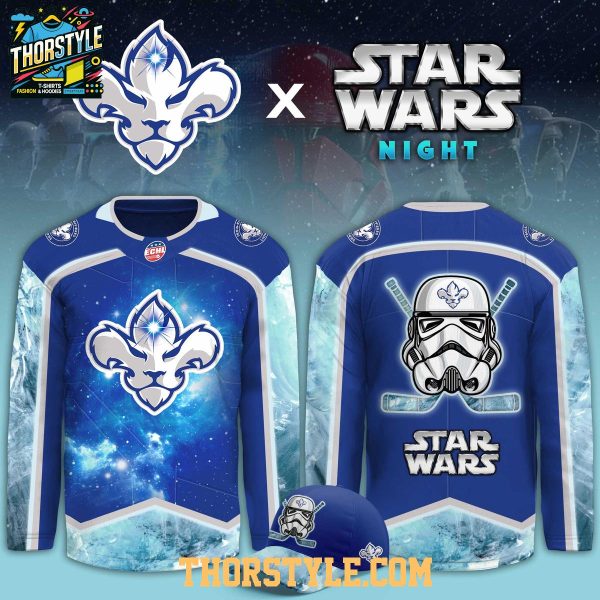 Trois-Rivieres Lions Star Wars Night 2026 Celebration Hockey Jersey