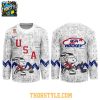 USA Team 2026 Olympics Champions Peanuts Night Hockey Jersey