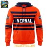 Vernal Oilers Classic Throwback Night 2026 Orange Hoodie T Shirt