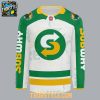 Vernal Oilers Roosevelt Subway Warmup 2026 Personalized Hockey Jersey