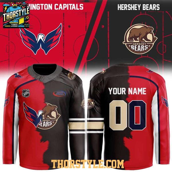 Washington Capitals x Hershey Bears Affiliate Night 2026 Hockey Jersey