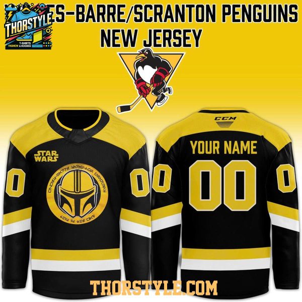 Wilkes-Barre/Scranton Penguins 2026 Star Wars Night Hockey Jersey