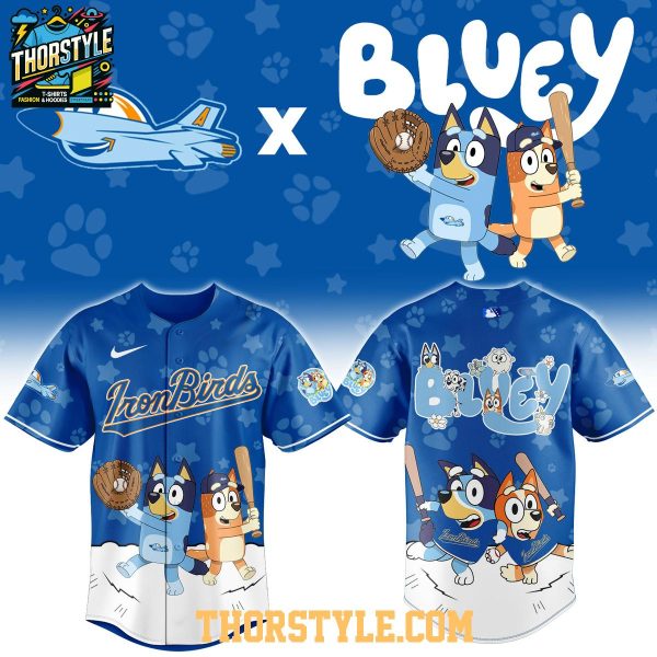 Aberdeen IronBirds x Bluey Night Game 2026 Minor Baseball Jersey