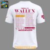 Alabama Crimson Tide Morgan Wallen 2026 Tour Schedule Football Jersey White