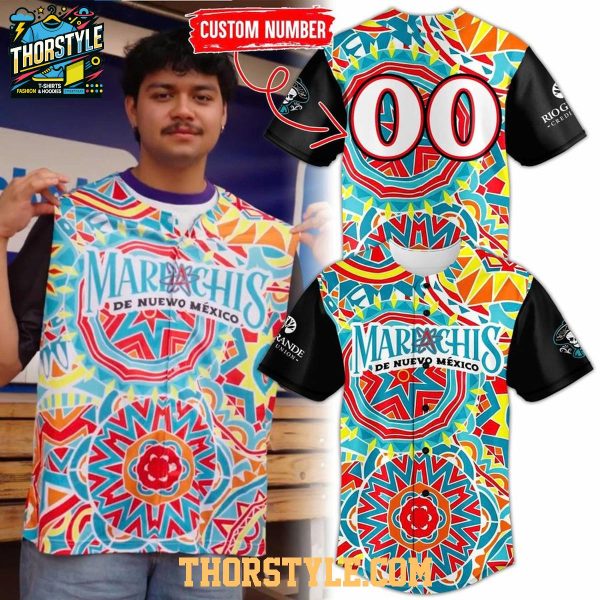 Albuquerque Isotopes Mariachis de Nuevo Mexico 2026 Personalized Baseball Jersey