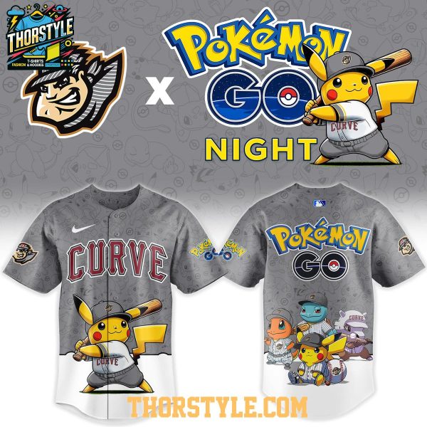 Altoona Curve Pokemon GO Night 2026 TCG MiLB Baseball Jersey
