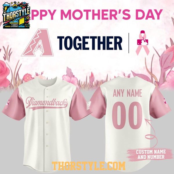Arizona Diamondbacks 2026 Mother’s Day Personalized Baseball Jersey