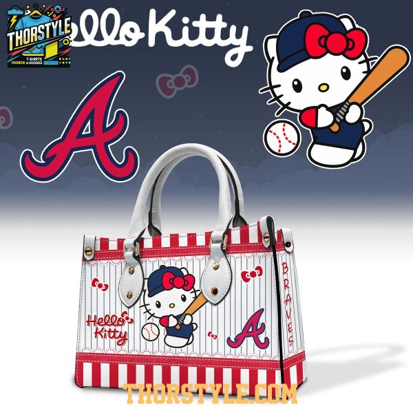 Atlanta Braves Hello Kitty 2026 Gameday Personalized Handbags