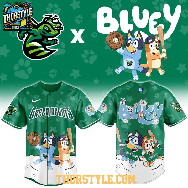 Augusta GreenJackets Bluey Night x MiLB Game 2026 Baseball Jersey