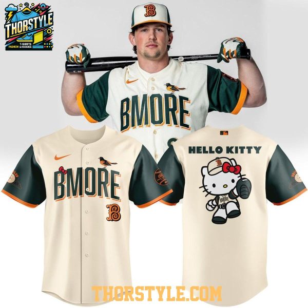 Baltimore Orioles x Hello Kitty x City Connect Night 2026 Baseball Jersey