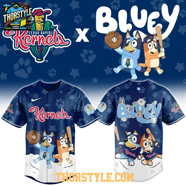 Cedar Rapids Kernels Blue Night 2026 Minor Game Baseball Jersey