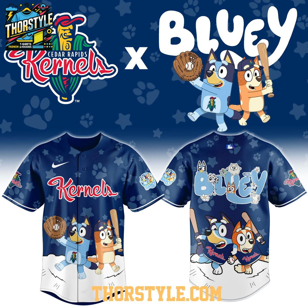 Cedar Rapids Kernels Blue Night 2026 Minor Game Baseball Jersey Cedar Rapids Kernels Blue Night 2026 Minor Game Baseball Jersey