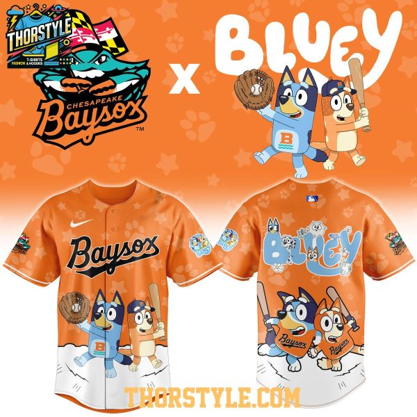 Chesapeake Baysox Blue Night 2026 Minor Game Baseball Jersey