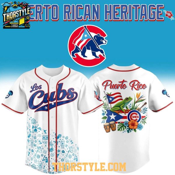 Chicago Cubs Puerto Rican Heritage Night 2026 Los Cubs Baseball Jersey