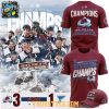 Colorado Avalanche 2026 Central Division Champions Hoodie T Shirt