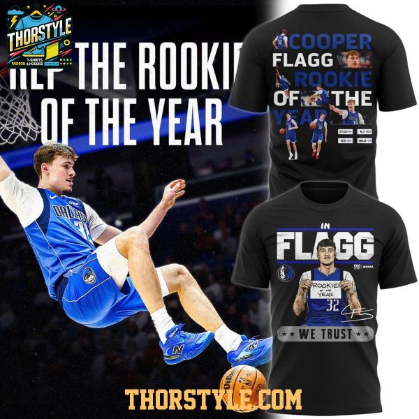 Dallas Mavericks Cooper Flagg 500 Level 2026 Rockie Of The Year Hoodie