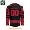 Detroit Red Wings Halloween Night 2026 Personalized Hockey Jersey