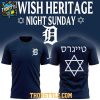 Detroit Tigers Jewish Heritage Night 2026 Hoodie T Shirt Navy