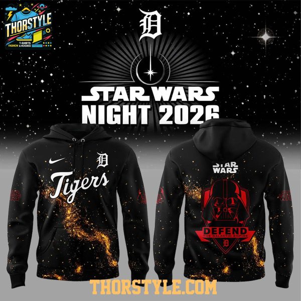 Detroit Tigers Star Wars Night 2026 Defend The Galactic Empire Hoodie