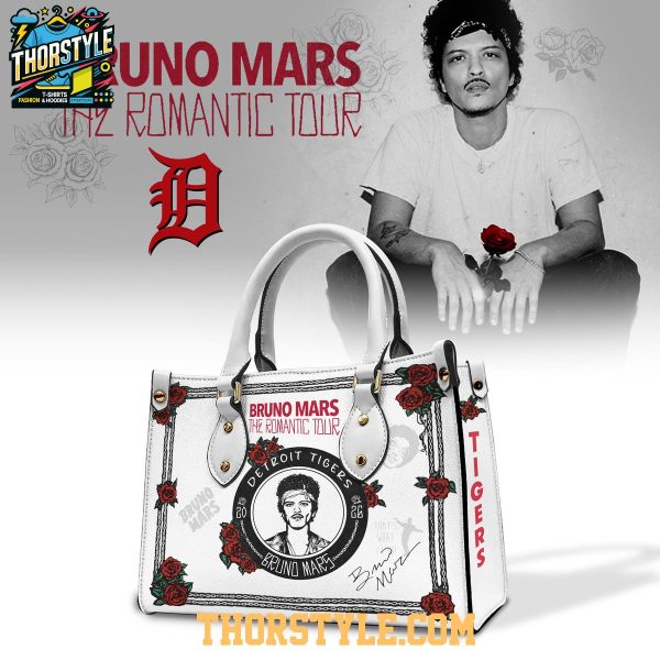 Detroit Tigers x Bruno Mars Rose Tour 2026 Personalized Handbags