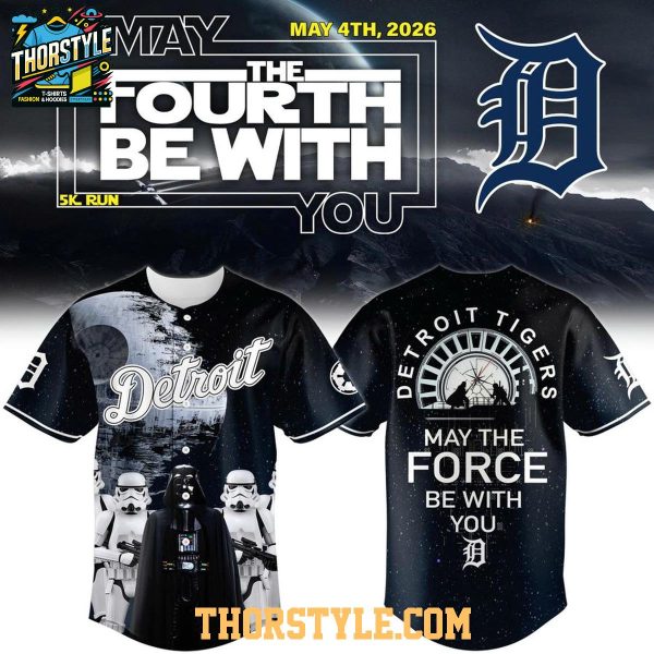 Detroit Tigers x Star Wars 2026 May the Force Be With You Night Baseball Jersey