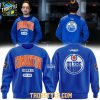 Edmonton Oilers 2026 City Arch All Blue Night Hoodie T Shirt