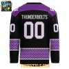 Evansville Thunderbolts Fight Cancer 2026 Personalized Hockey Jersey