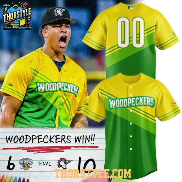 Fayetteville Woodpeckers 2026 Crayola Night Personalized Baseball Jersey