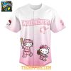 Fayetteville Woodpeckers x Hello Kitty 2026 Night Pink Baseball Jersey