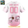 Fayetteville Woodpeckers x Hello Kitty 2026 Night Pink Baseball Jersey