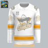 Green Bay Gamblers 2026 Throwback White Out Personalized Hockey Jersey