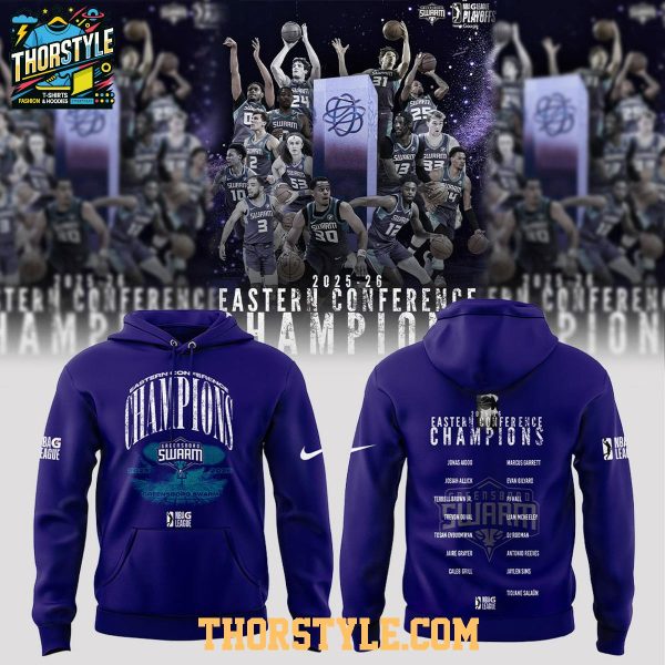 Greensboro Swarm NBA G-League Eastern Conference Champions 2026 Hoodie
