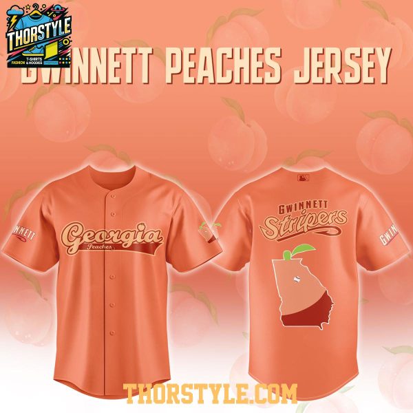 Gwinnett Stripers x Georgia Peaches 2026 Weekend Baseball Jersey