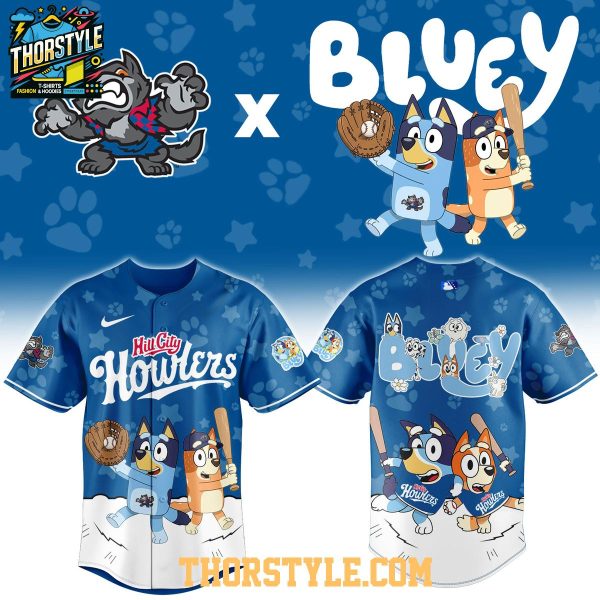 Hill City Howlers Bluey Night x MiLB Game 2026 Baseball Jersey