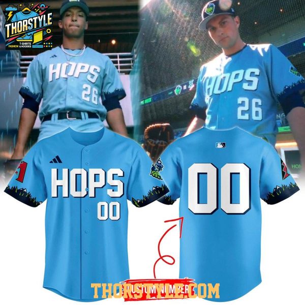Hillsboro Hops x Hillsboro Sky Blue 2026 Personalized Baseball Jersey