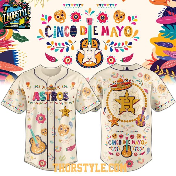 Houston Astros 2026 Cinco de Mayo Hispanic Night Baseball Jersey