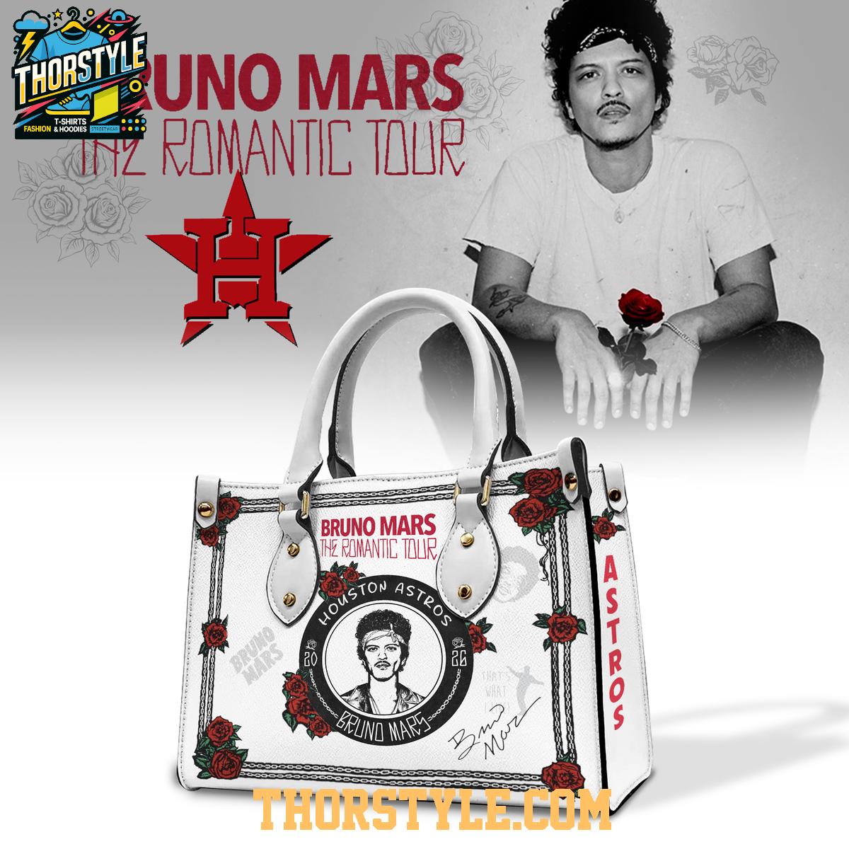 Houston Astros x Bruno Mars Rose Tour 2026 Personalized Handbags Houston Astros x Bruno Mars Rose Tour 2026 Personalized Handbags