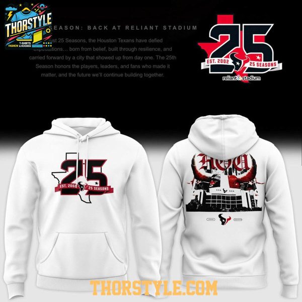 Houston Texans 25th Season Anniversary Night 2026 Hoodie T-Shirt