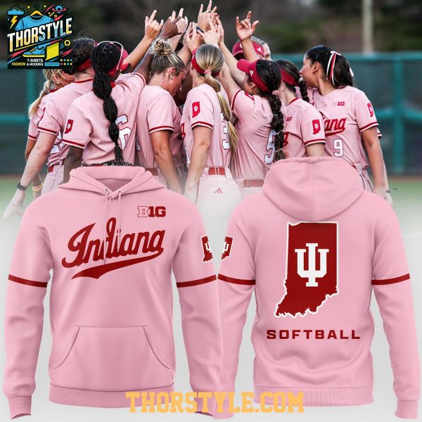 Indiana Hoosiers Softball 2026 Spring Time Gameday Hoodie T-Shirt