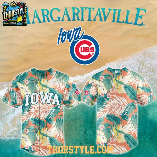 Iowa Cubs Margaritaville Hawaiian Night 2026 Baseball Jersey