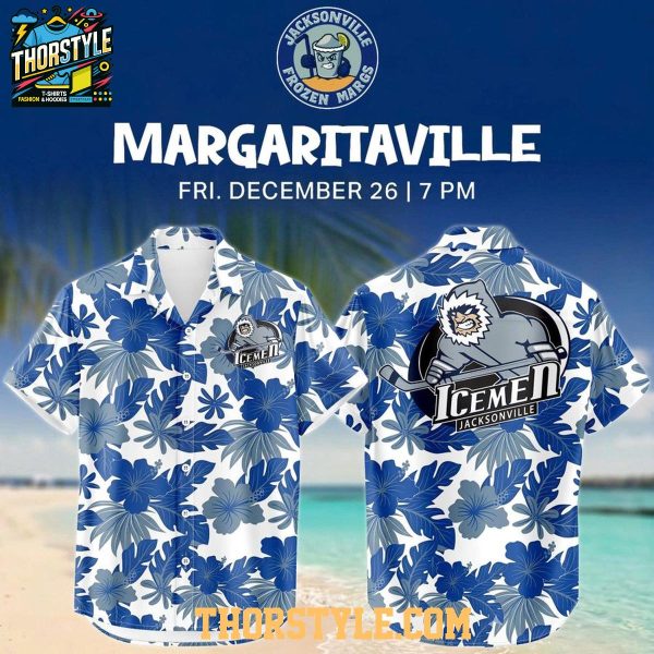 Jacksonville IceMen x Margaritaville Night 2026 Hawaiian Shirt