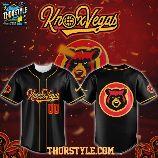 Knoxville Smokies Knox Vegas 2026 Debut Night Baseball Jersey