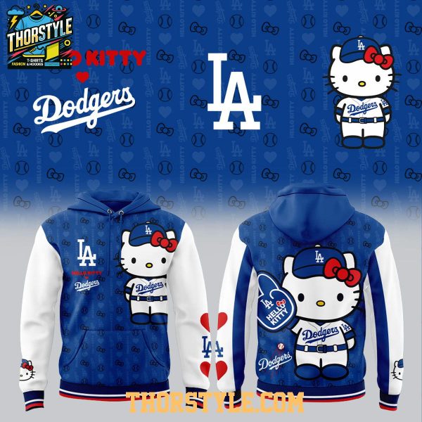 LA Dodgers Hello Kitty 2026 Kawaii Japanese Night Hoodie