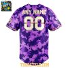 LSU Tigers 2026 Military Apprication Camo Personalized Baseball Jersey
