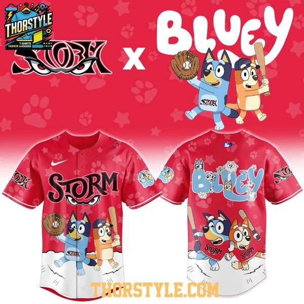 Lake Elsinore Storm Bluey Night x Minor League 2026 Baseball Jersey