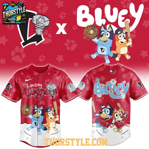 Lansing Lugnuts x Bluey Night Game 2026 Minor Baseball Jersey