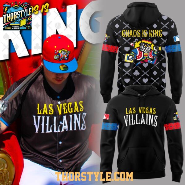 Las Vegas Aviators x Las Vegas Villains 2026 Chaos Is King Hoodie T-Shirt